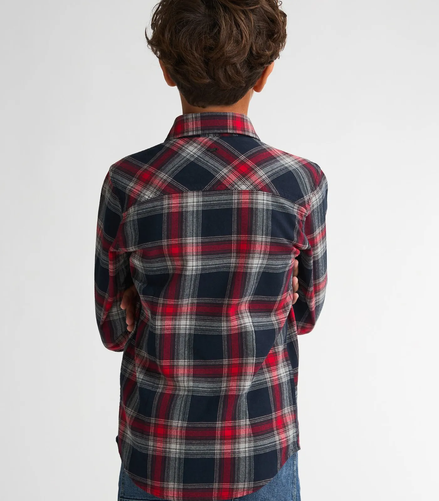 Kinderen Petrol Industries Geruite Overhemd Tillamook