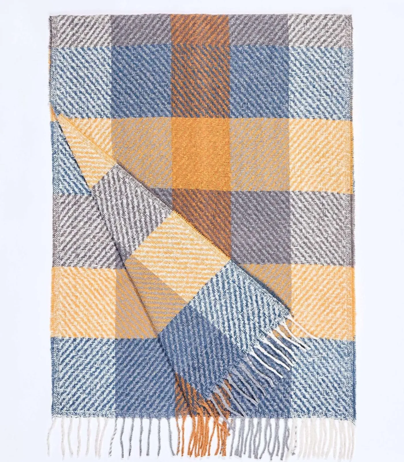 Geruite rechthoekige sjaal ORENDA DAMES Sjaals