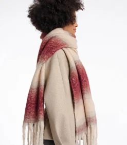 Best Geruite sjaal Suikerpruim berk OS DAMES Sjaals