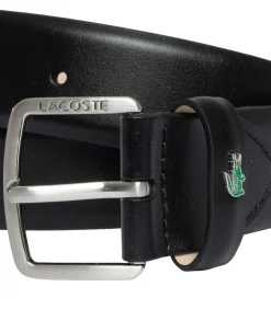 Heren LACOSTE Gespleten Leren Riem