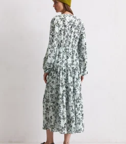 DAMES Marc O'Polo Gespreide jurk met all-over relaxte print