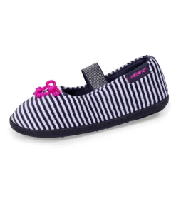 Outlet Gestreepte balletschoentjes voor kinderen Kinderen Pantoffels