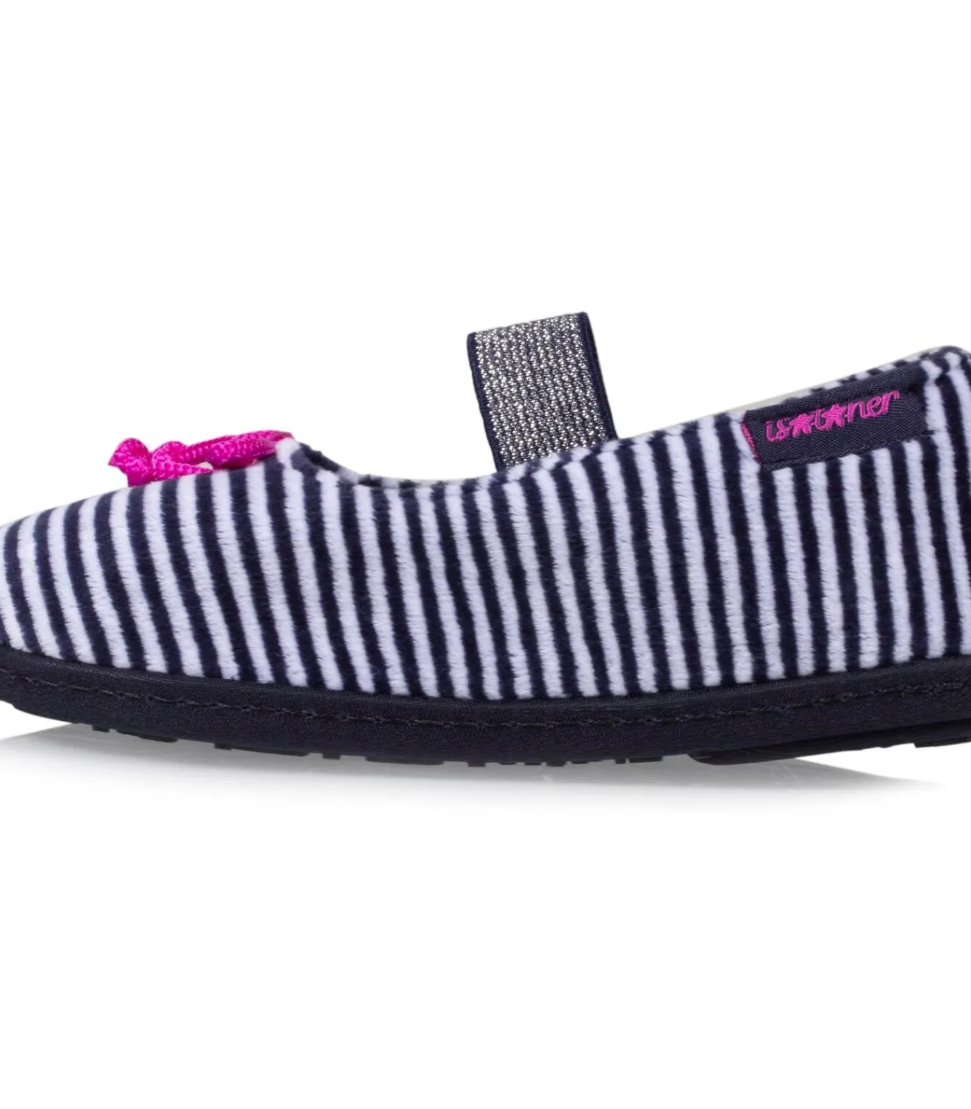 Outlet Gestreepte balletschoentjes voor kinderen Kinderen Pantoffels