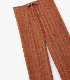 DAMES Koton Gestructureerde Lange Broek met Ceintuur