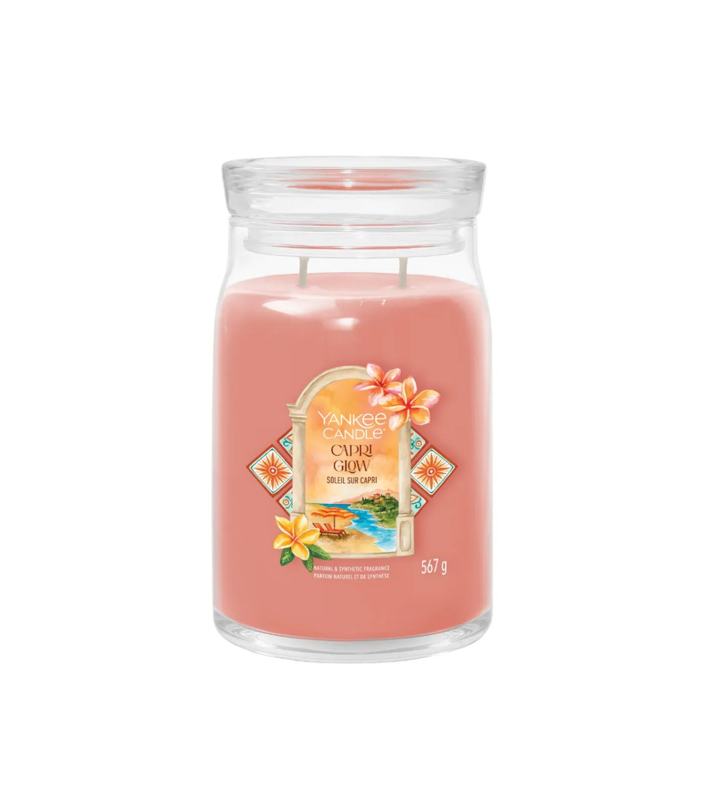 New Geurkaars Capri Glow Signature Large Jar Kaarsen & Kaarshouders