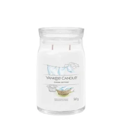Best Geurkaars Clean Cotton Signature Large Jar Kaarsen & Kaarshouders