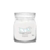 Hot Geurkaars Clean Cotton Signature Medium Jar Kaarsen & Kaarshouders