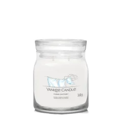 Hot Geurkaars Clean Cotton Signature Medium Jar Kaarsen & Kaarshouders
