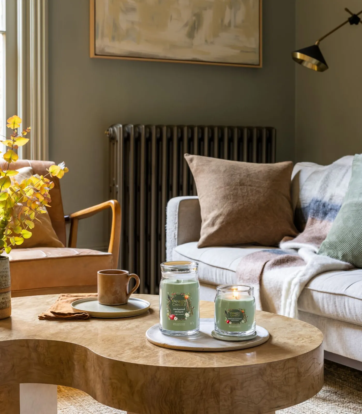 Hot Geurkaars Enchanted Orchard Signature Large Jar Kaarsen & Kaarshouders