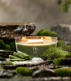 WoodWick Geurkaars Ethereal Haze Ellipse Candle