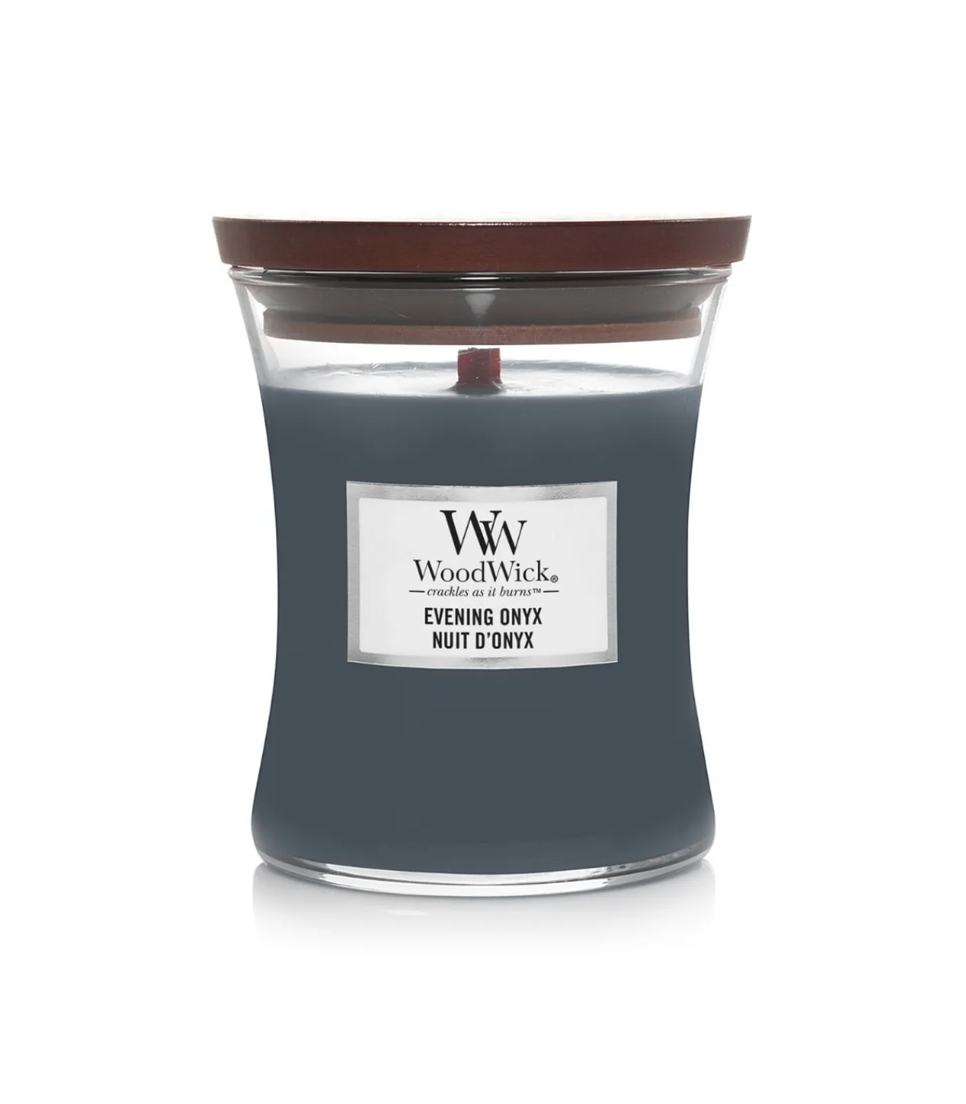 WoodWick Geurkaars Evening Onyx Medium Candle