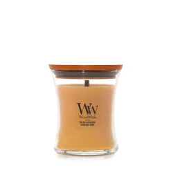 WoodWick Geurkaars Golden Bourbon Medium Candle