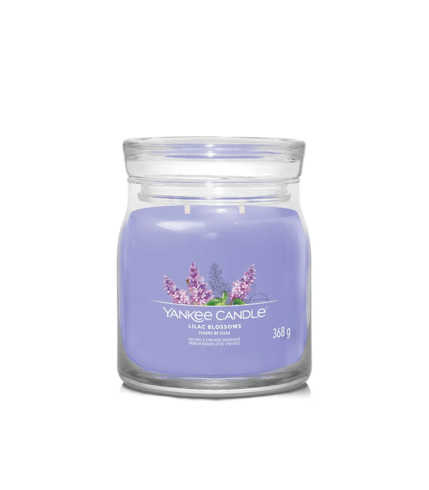 Best Geurkaars Lilac Blossoms Signature Medium Jar Kaarsen & Kaarshouders