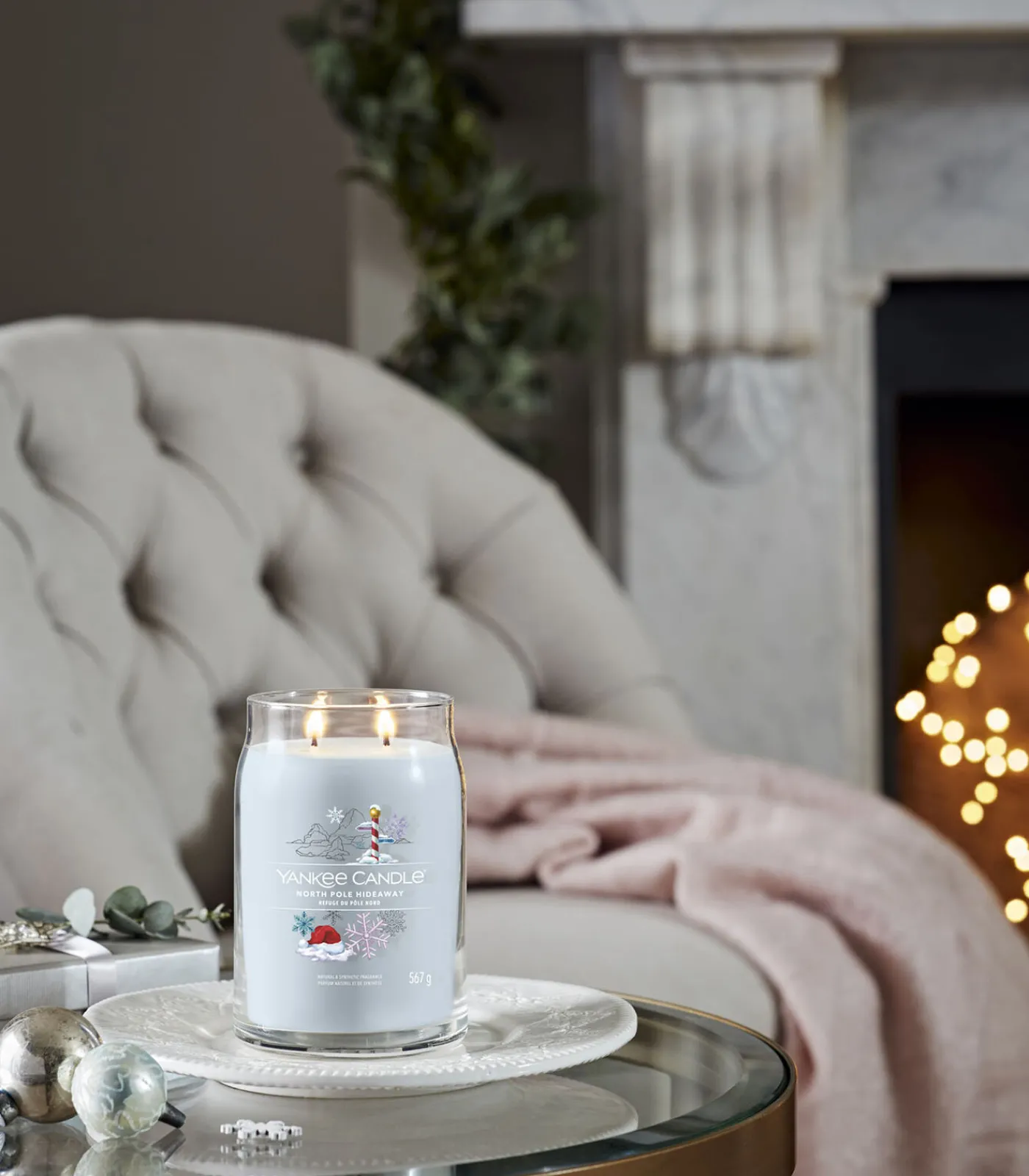 New Geurkaars North Pole Hideaway Signature Large Jar Kaarsen & Kaarshouders
