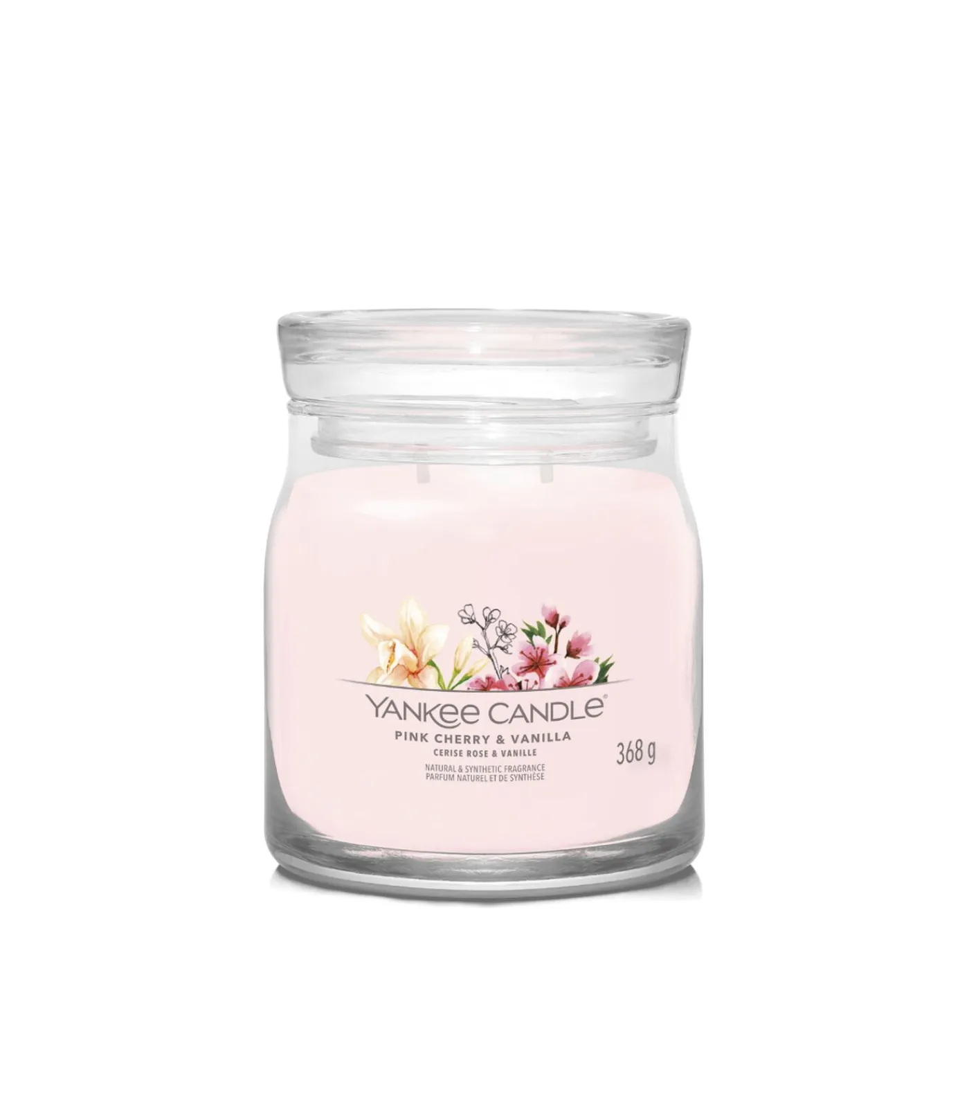 Yankee Candle Geurkaars Pink Cherry & Vanilla Signature Medium Jar