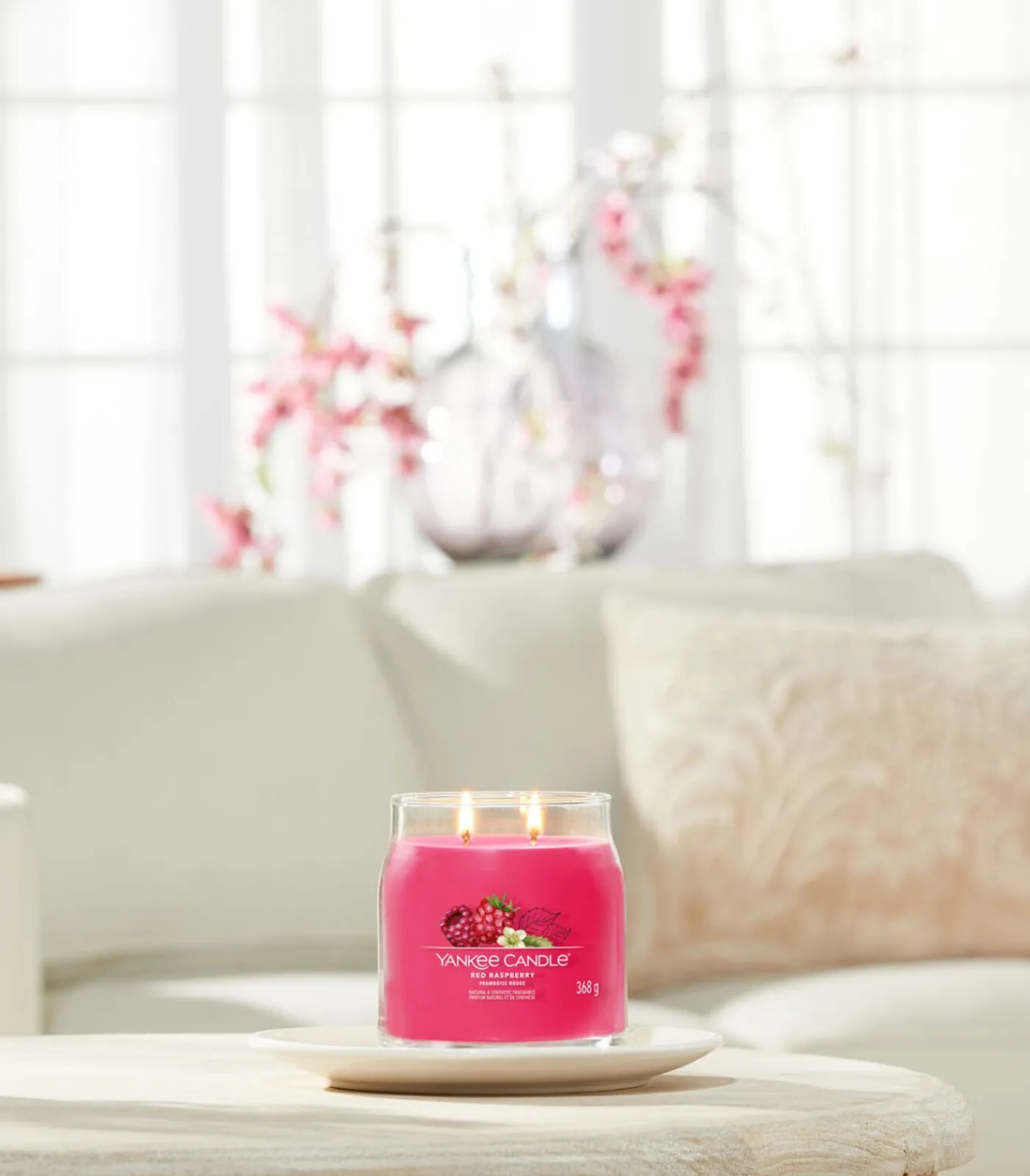 Yankee Candle Geurkaars Red Raspberry Signature Medium Jar