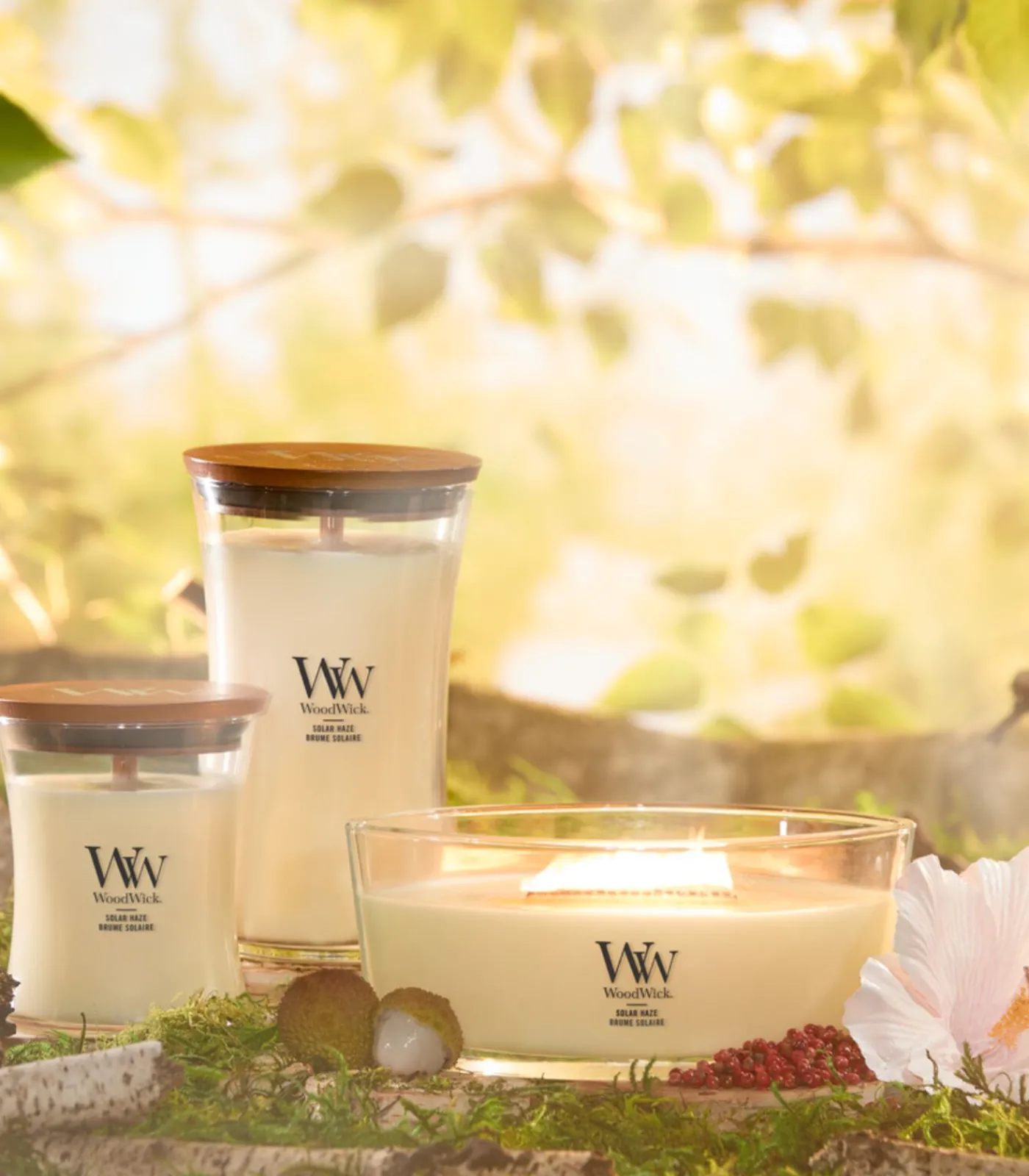 New Geurkaars Solar Haze Ellipse Candle Kaarsen & Kaarshouders