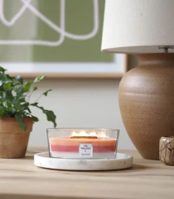WoodWick Geurkaars Trilogy Blooming Orchard Ellipse Candle
