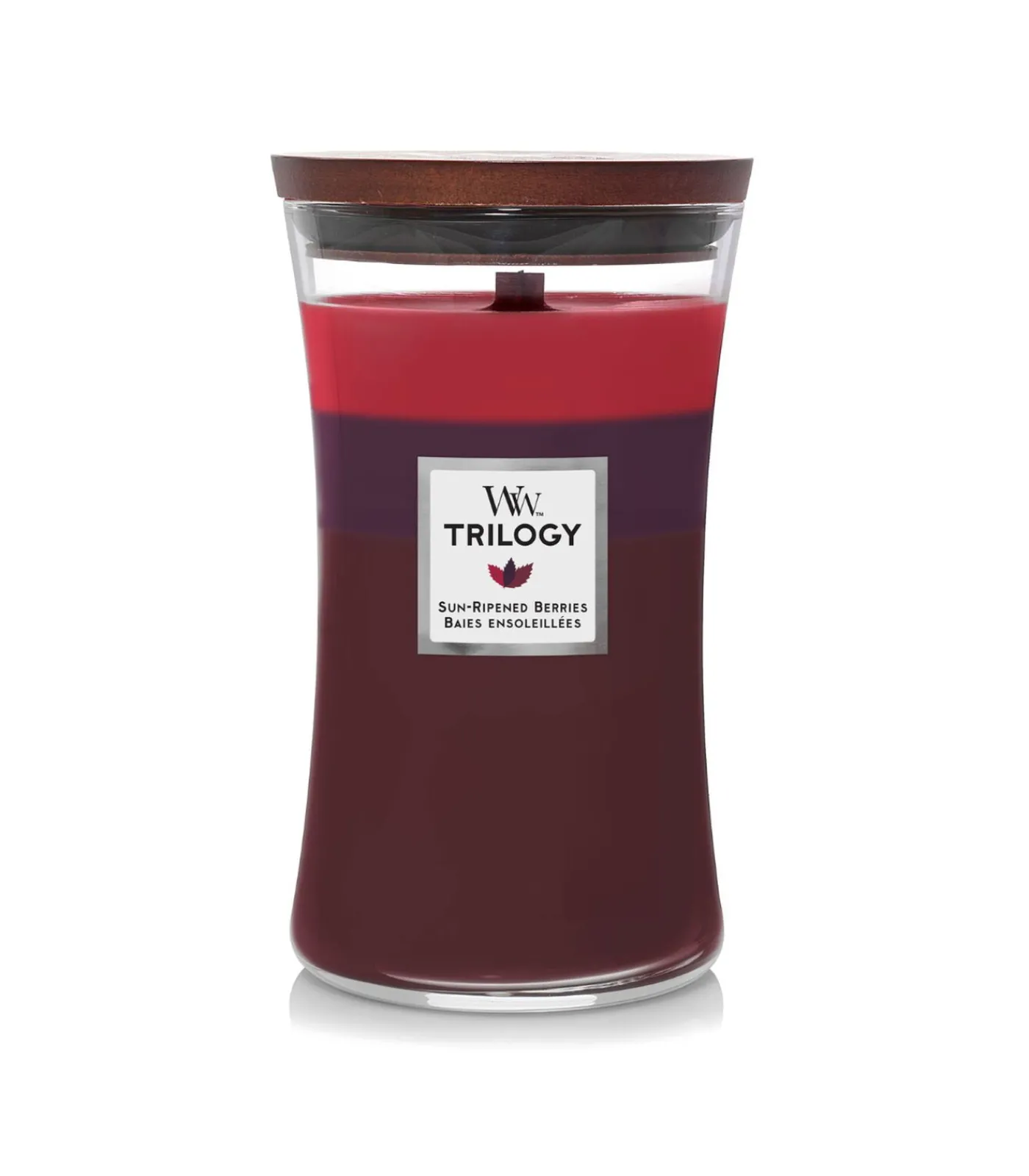 WoodWick Geurkaars Trilogy Sun Ripened Berries Large Candle