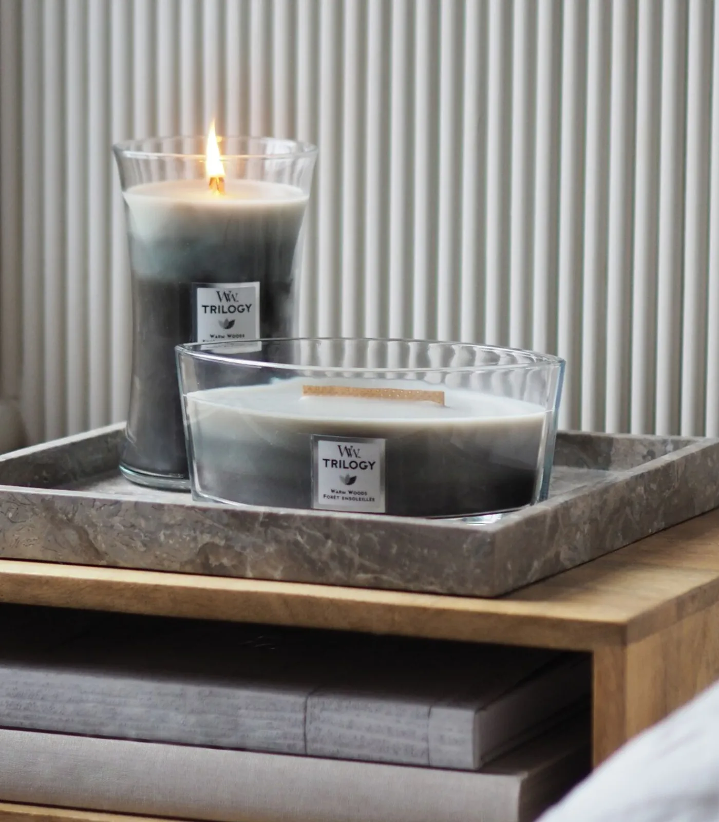 Sale Geurkaars Trilogy Warm Woods Medium Candle Kaarsen & Kaarshouders