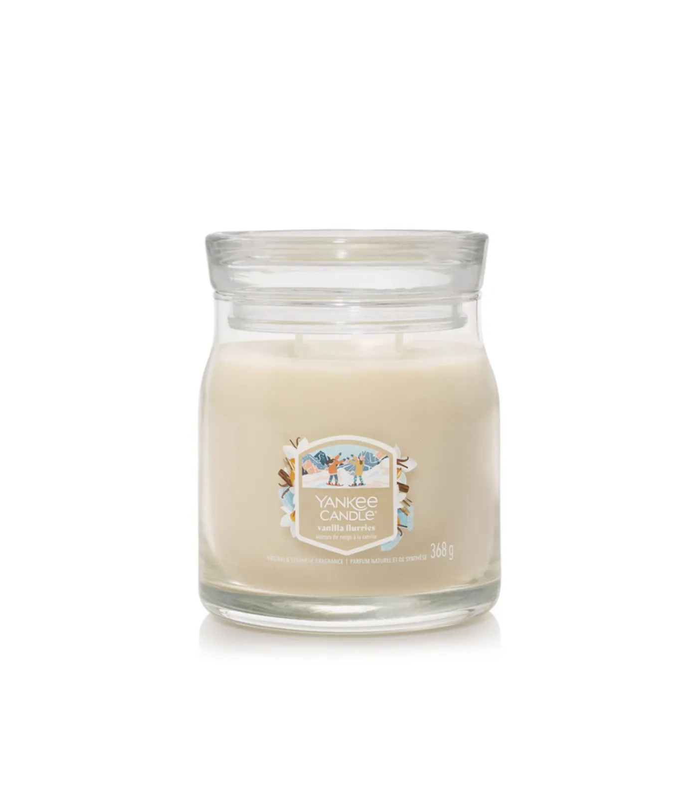 Yankee Candle Geurkaars Vanilla Flurries Signature Medium Jar