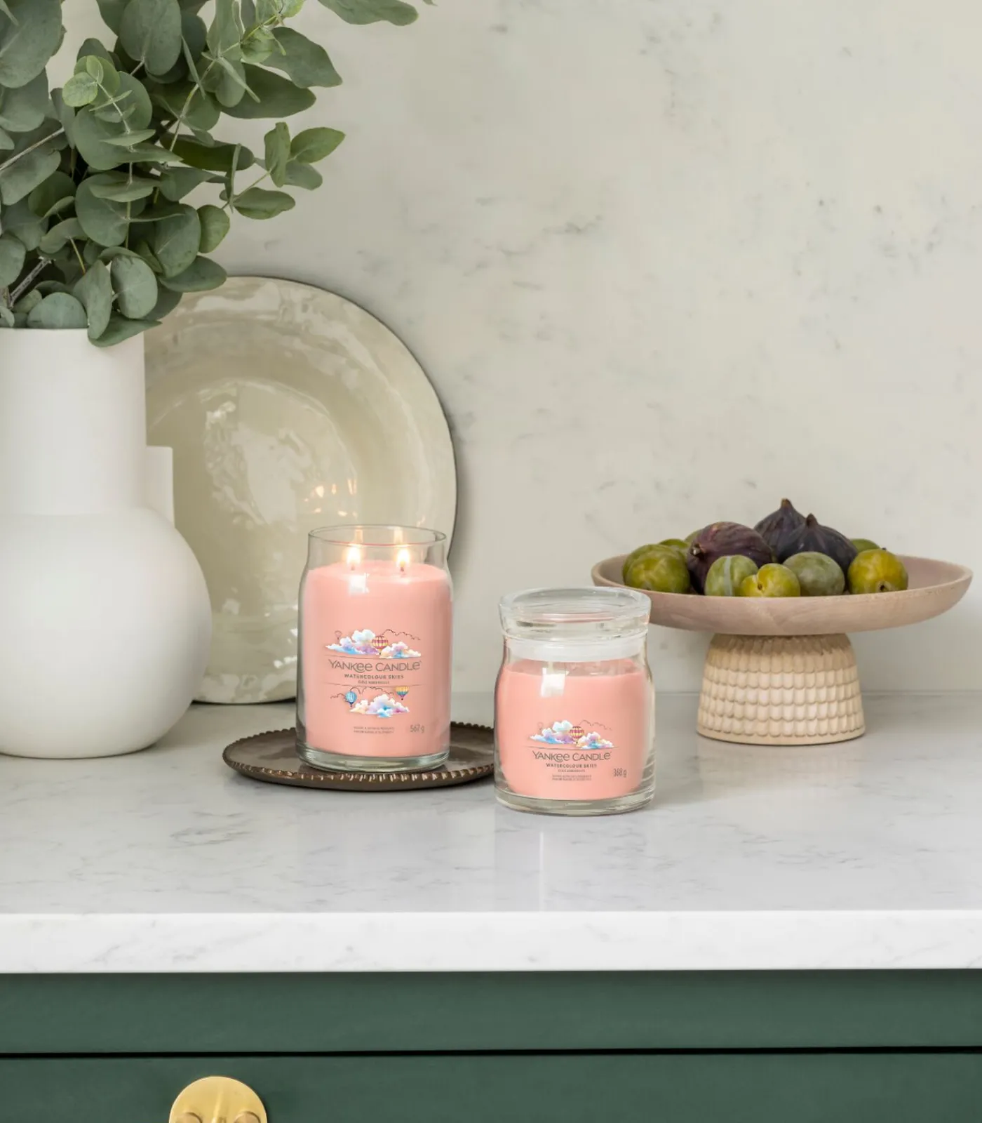 Yankee Candle Geurkaars Watercolour Skies Signature Large Jar