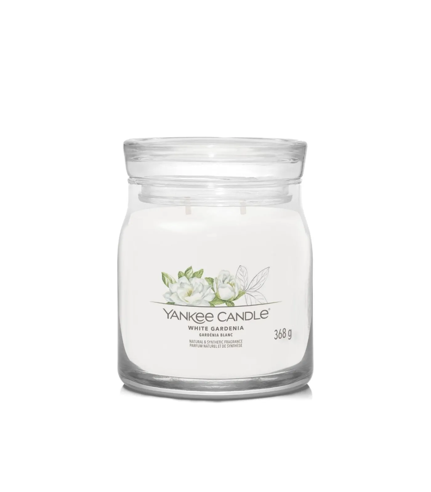 Yankee Candle Geurkaars White Gardenia Signature Medium Jar