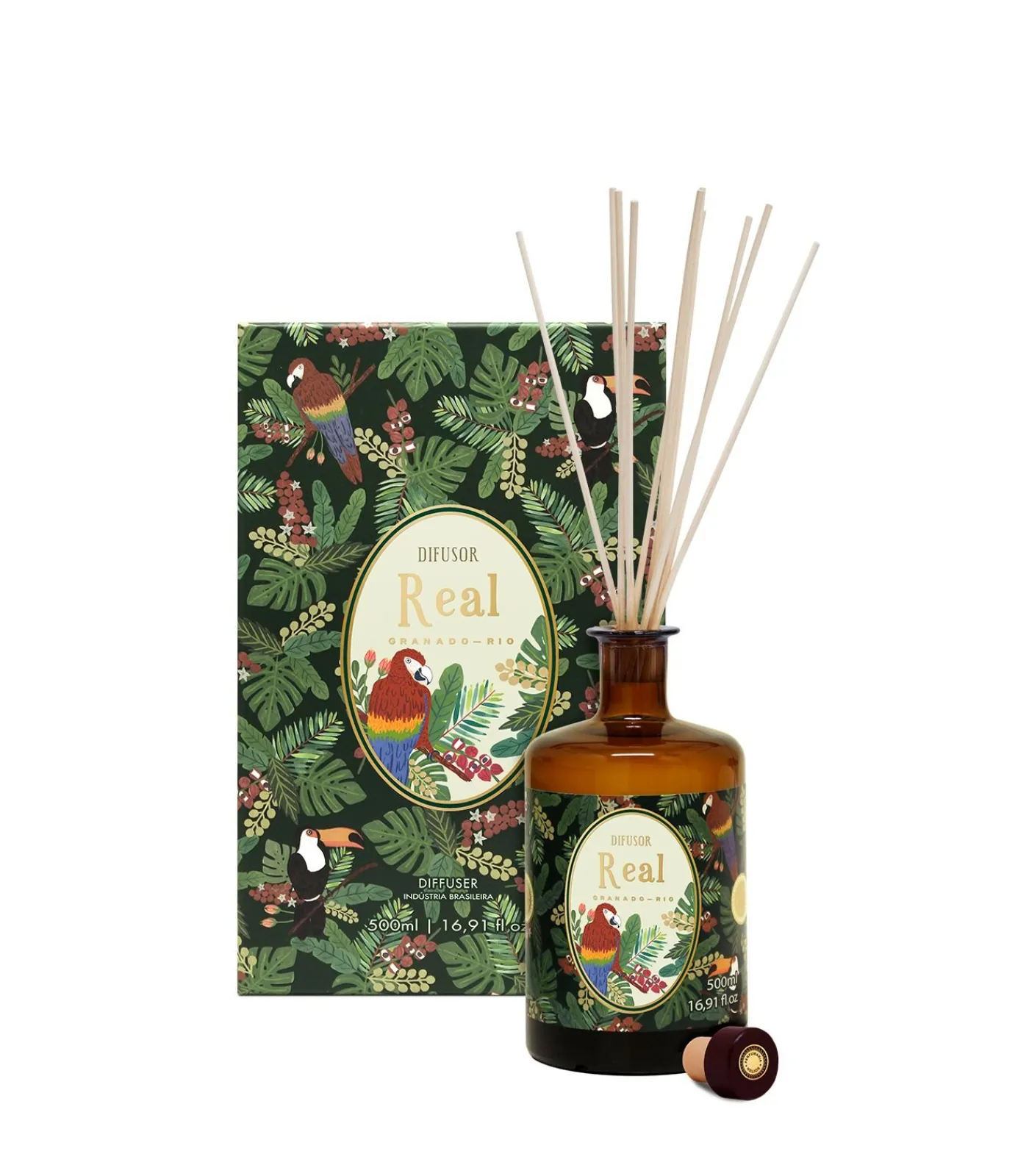 New Geurstokjes Real 500ml Huisparfums