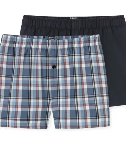 Kinderen SCHIESSER Geweven boxershorts Set van 2