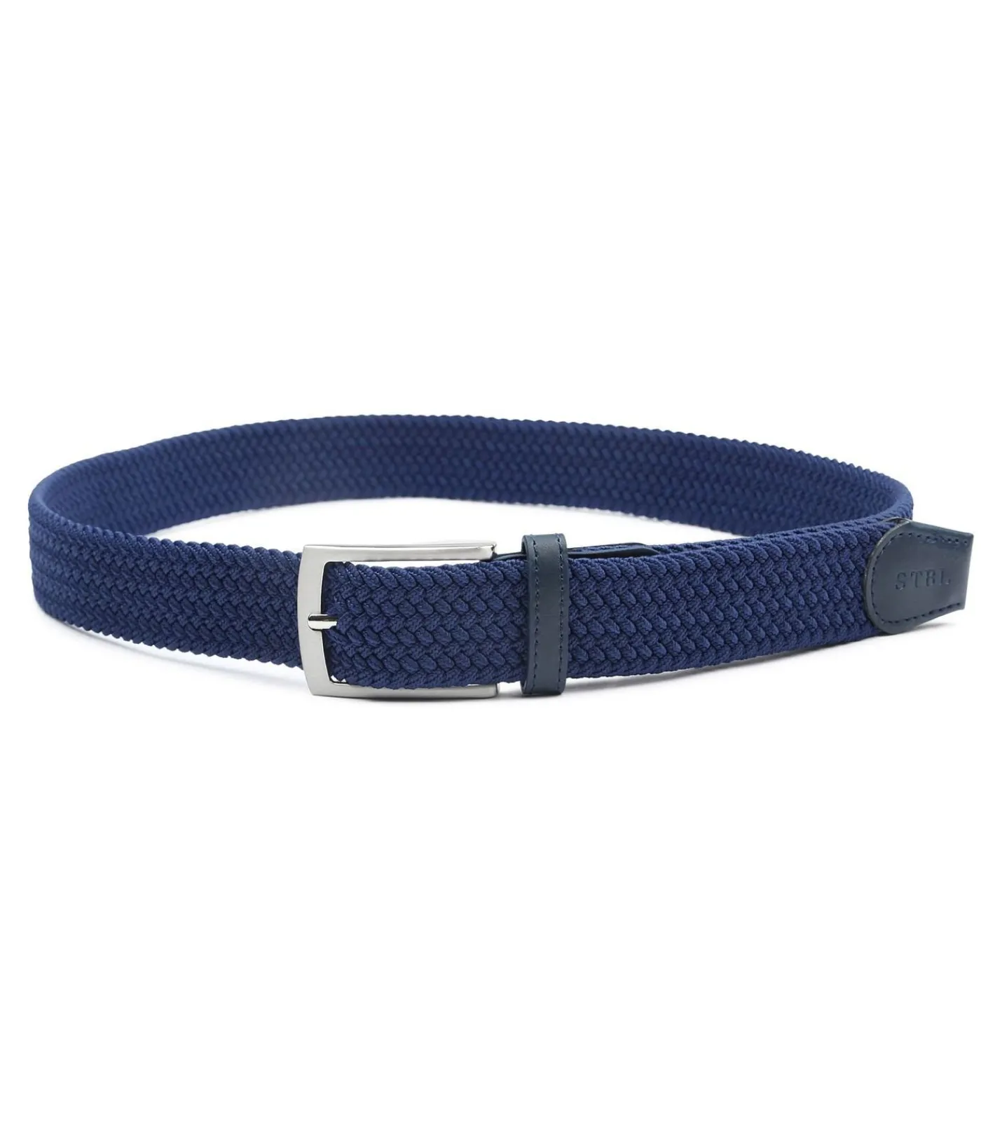 Hot Geweven Riem Navy Heren Riemen