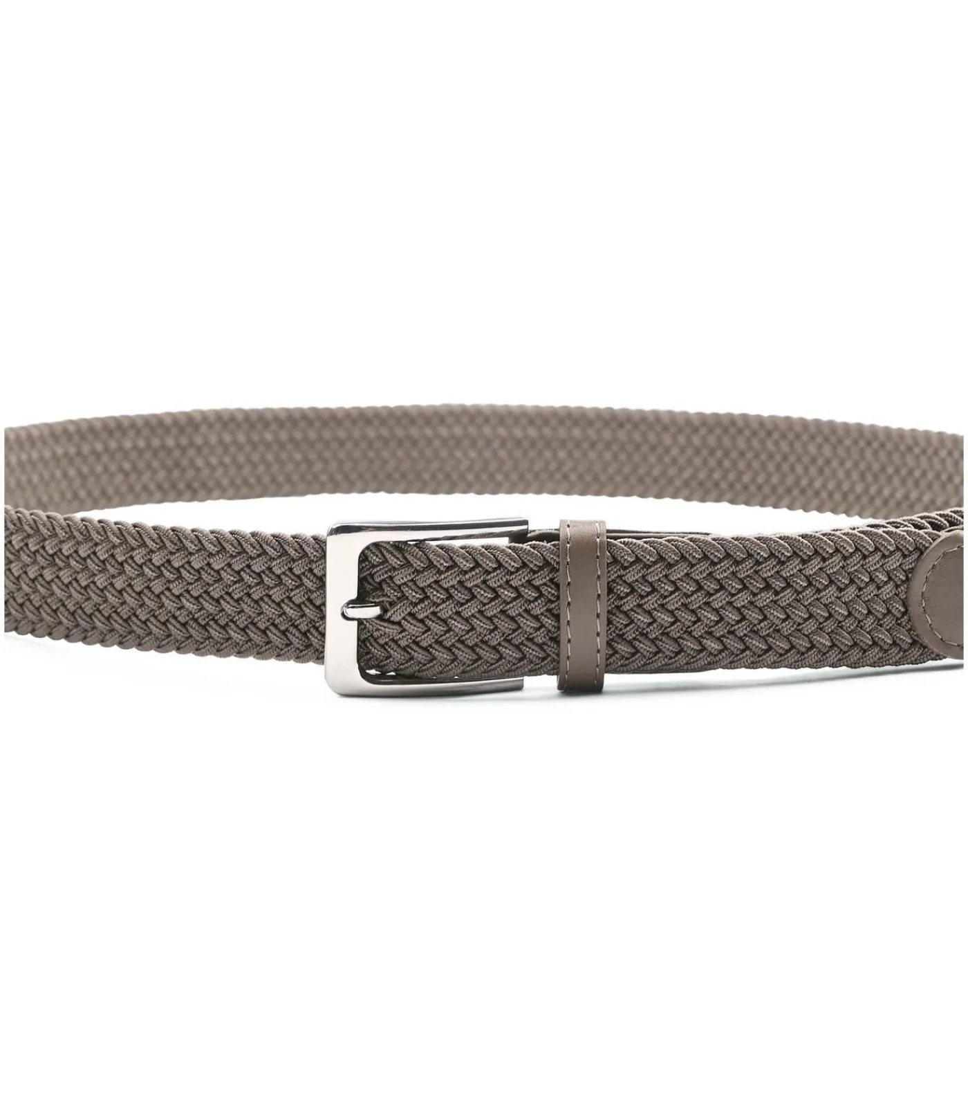 Online Geweven Riem Taupe Heren Riemen