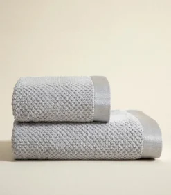 Chakra Gezichtshanddoek Atentiva 50x90 cm Donkergrijs