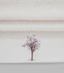 Chakra Gezichtshanddoek Branca 50x90 cm Ecru