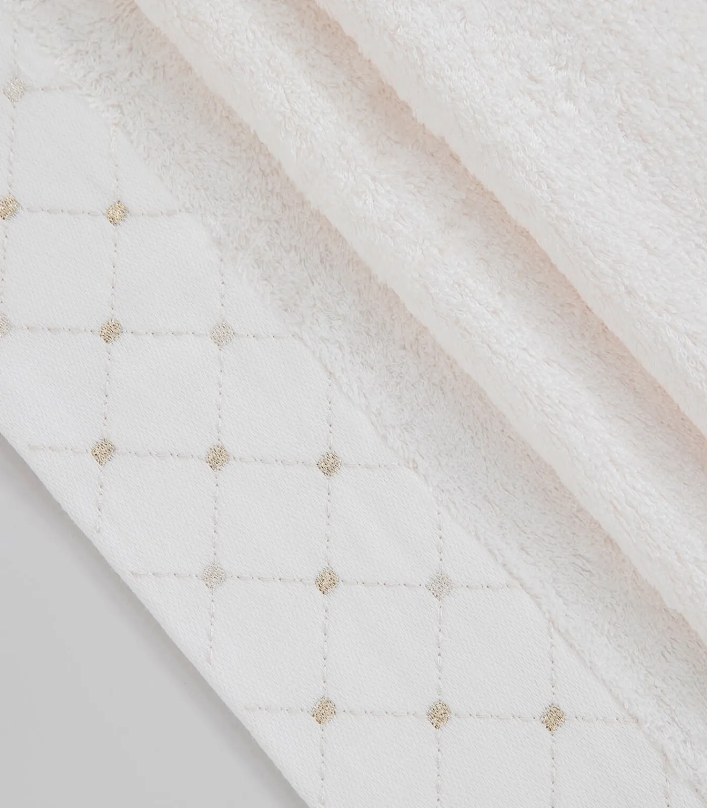 Outlet Gezichtshanddoek Cela 50x90 cm Ecru Handdoeken