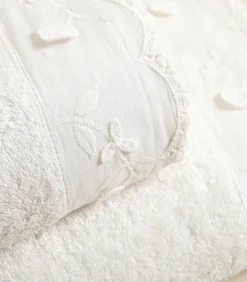 Chakra Gezichtshanddoek Flor 50x90 cm Ecru