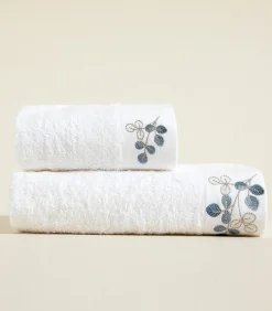 Discount Gezichtshanddoek Natureza 50x90 cm Wit Handdoeken