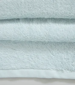 Clearance Gezichtshanddoek Solid 50x90 cm Lichtblauw Handdoeken