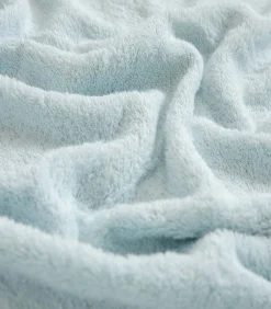 Clearance Gezichtshanddoek Solid 50x90 cm Lichtblauw Handdoeken