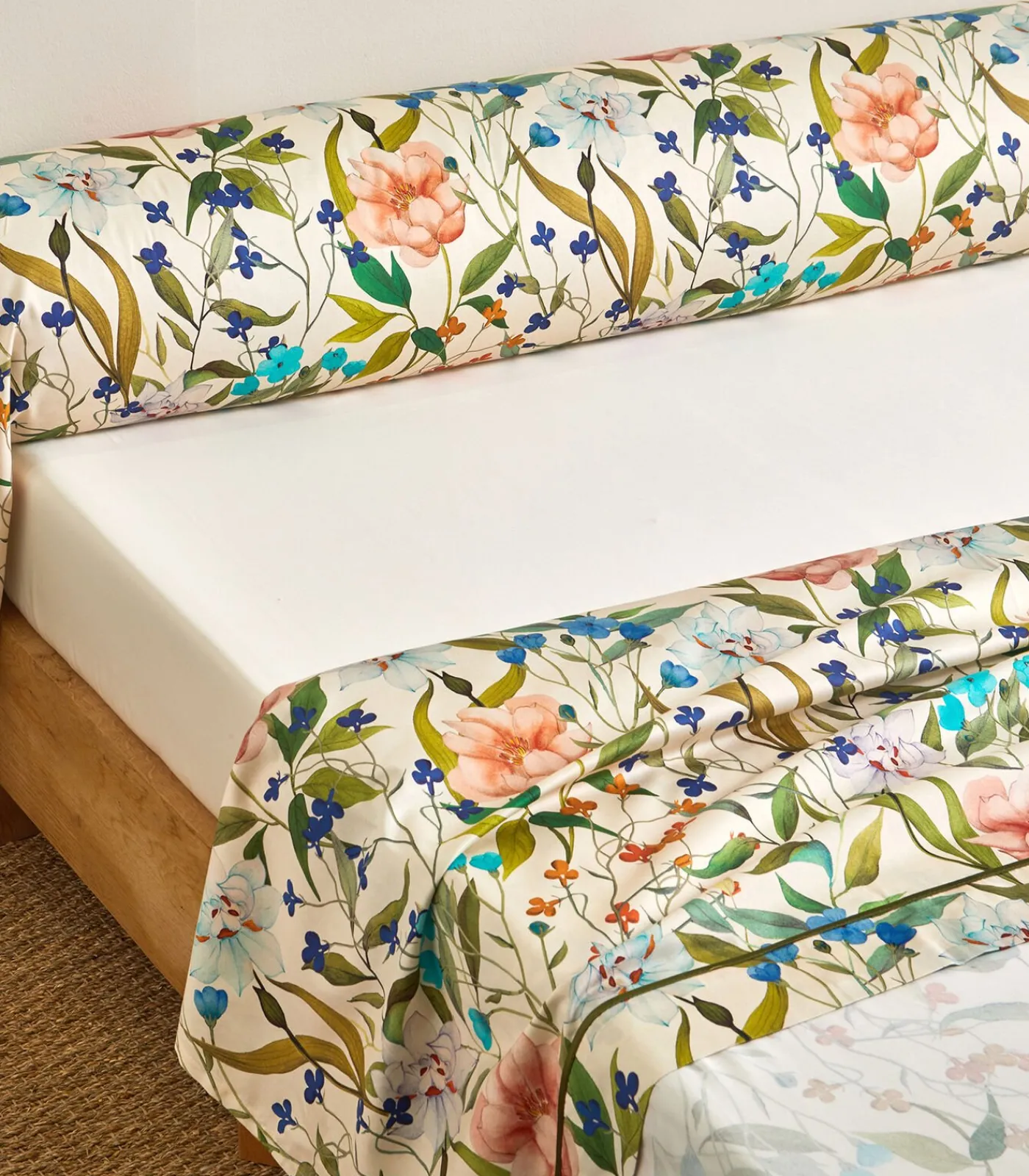 Blanc des Vosges GIARDINO Naturel - Laken Satijn katoen