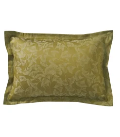 Online GINGKO Olive - Kussensloop Satijn katoen Kussenslopen