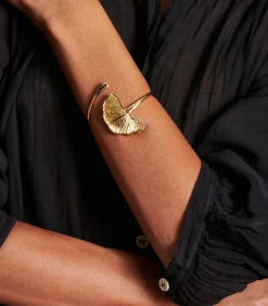 DAMES La Fée Maraboutée Ginko gouden armband