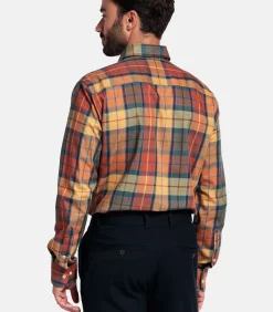 Heren Giordano Brando Overhemd - Rood