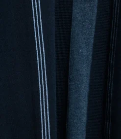 Outlet Enzo Knitted Polo – Melange Blauw Heren T-Shirts & Polo's