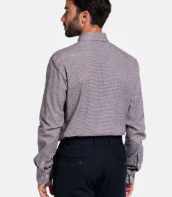 Sale Ivy Overhemd – Bordeaux Heren Hemden