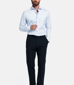 Discount Locarno Overhemd - Lichtblauw Heren Hemden