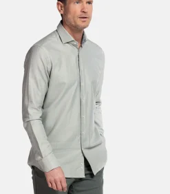 Heren Giordano Maggiore Overhemd – Groen