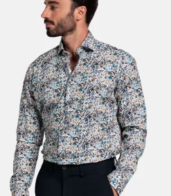 Maggiore Overhemd - Navy Heren Hemden