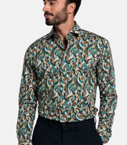 Clearance Maggiore Overhemd - Groen Heren Hemden