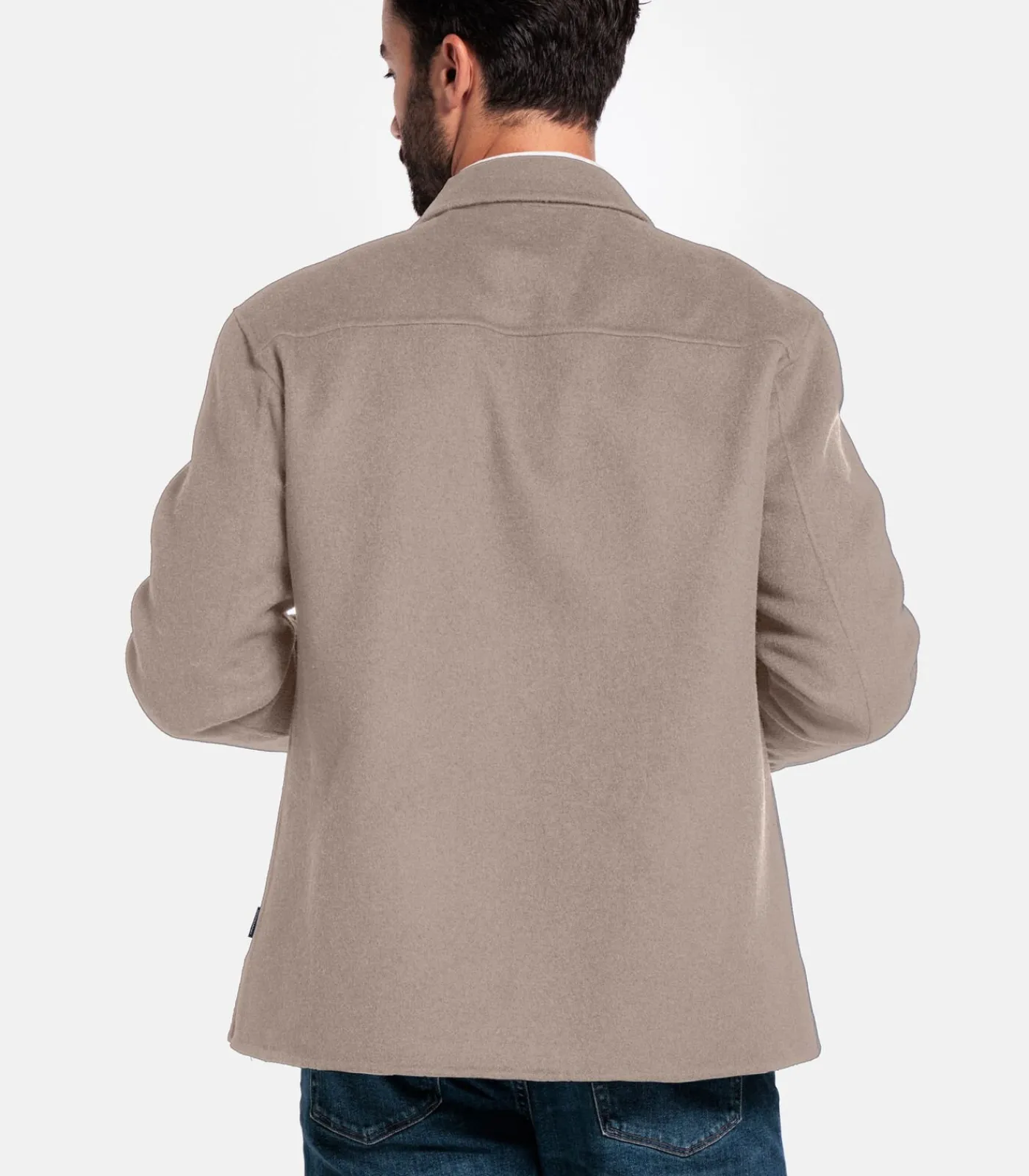 Heren Giordano Mano Shirt Jacket – Bruin