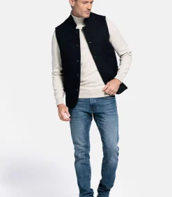 Online Owen Bodywarmer - Navy Heren Jassen